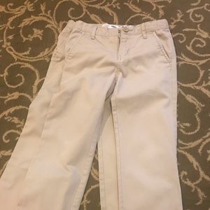 2 pair Boys Old Navy Khakis/Uniform Pants